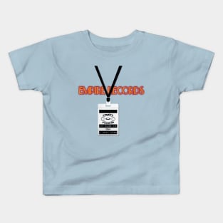 Empire Records Employee Badge - Gina Kids T-Shirt